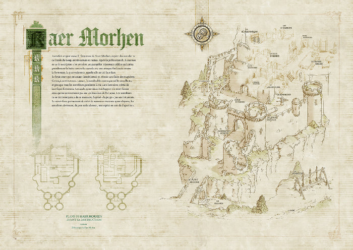 L'univers du Sorceleur (Witcher) : Atlas du Sorceleur