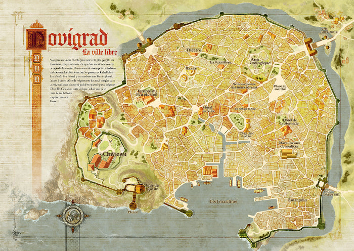 L'univers du Sorceleur (Witcher) : Atlas du Sorceleur