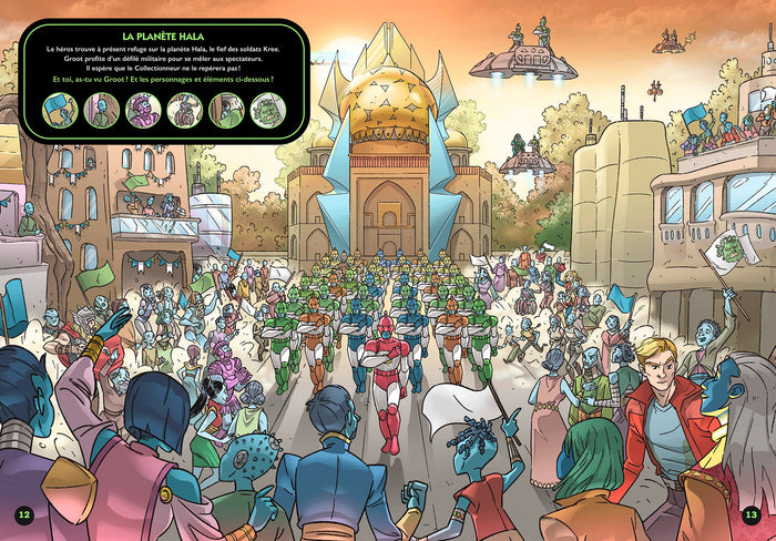 MARVEL - Où se cache Groot ? - Cherche et trouve