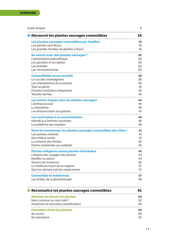 Découvrir et utiliser nos plantes sauvages comestibles
