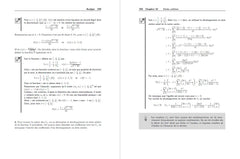 Maths - Exercices incontournables - PT