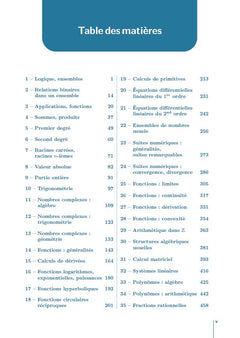 Maths MPSI-MP2I - Tout le 1er semestre
