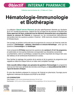 Hématologie-Immunologie et Biothérapie 2024-2025