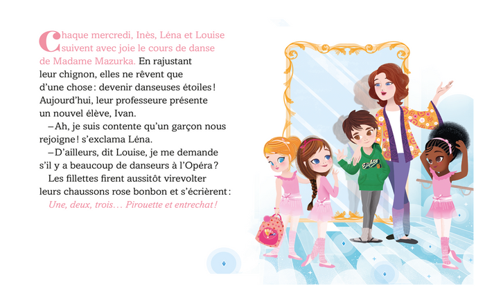 Une, deux, trois Danseuses - Le nouvel élève