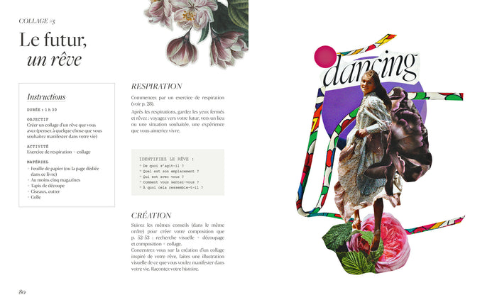 Mes collages avec Pamela Carbonell