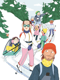 Un monstre en classe de neige