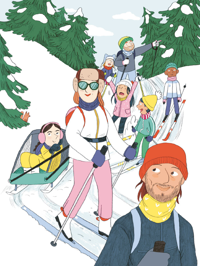 Un monstre en classe de neige