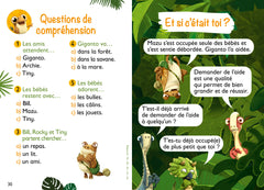 Mes premières lectures 100% syllabiques avec Gigantosaurus : Les bêtises des bébés dinos