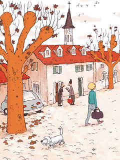 Un fantôme à la bibliothèque