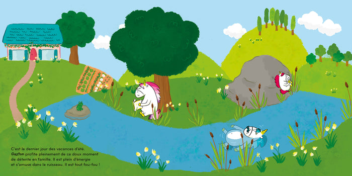 Les émotions de Gaston la licorne à l'école