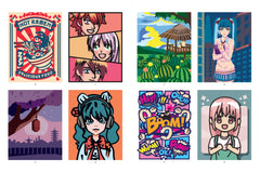 Univers mangas : 40 coloriages mystère