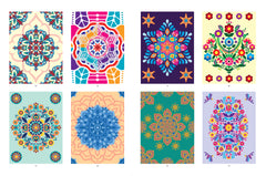 Esprit Mandalas : 40 Coloriages mystère