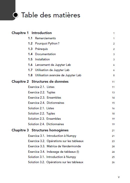 Programmation Python par la pratique