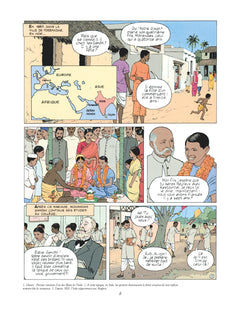 Gandhi, le pèlerin de la paix, en BD