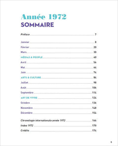 Les Années-Mémoire volume 1972