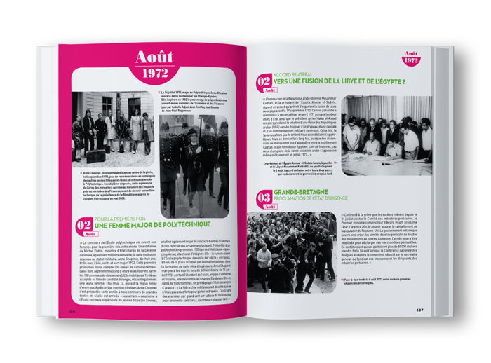 Les Années-Mémoire volume 1972