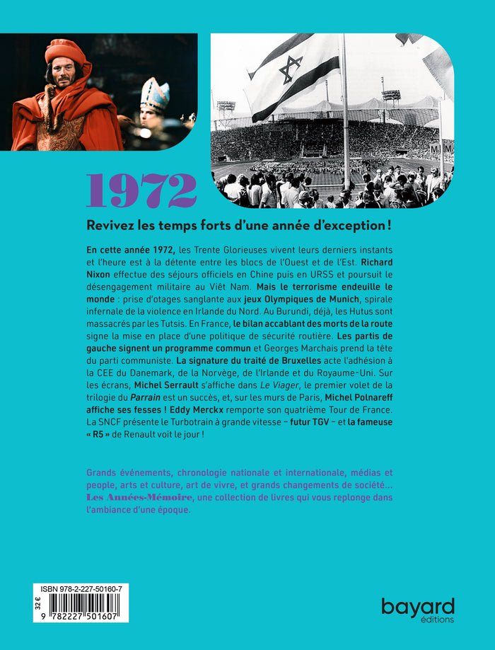 Les Années-Mémoire volume 1972