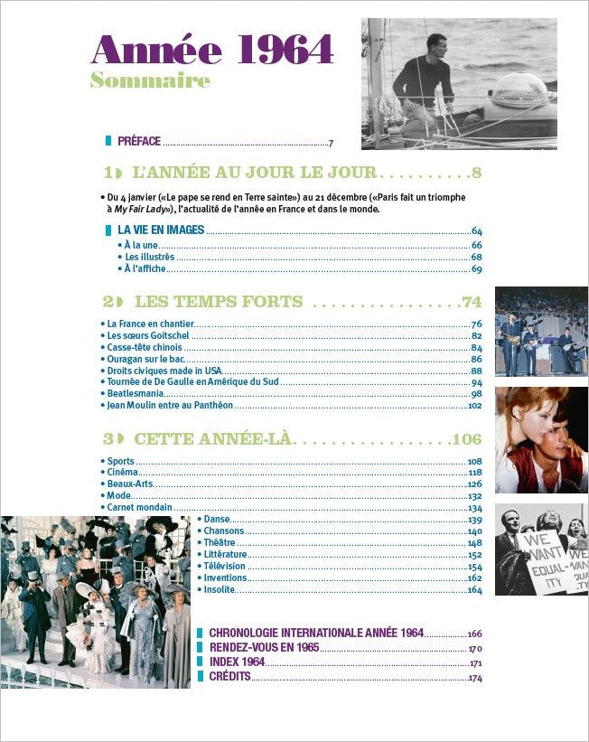 Les Années-Mémoire volume 1964