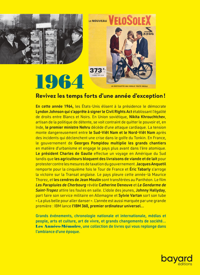 Les Années-Mémoire volume 1964