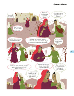 Les grands saints en BD