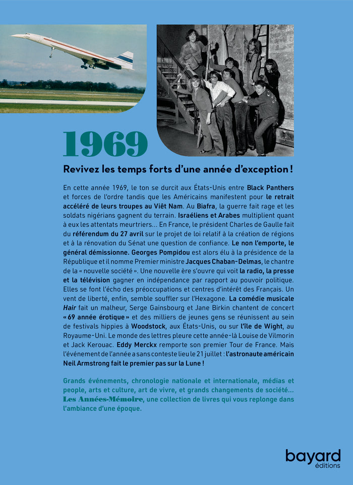 Les Années-Mémoire volume 1969
