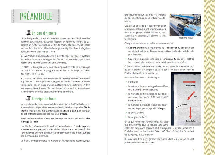 Guide pratique des textiles