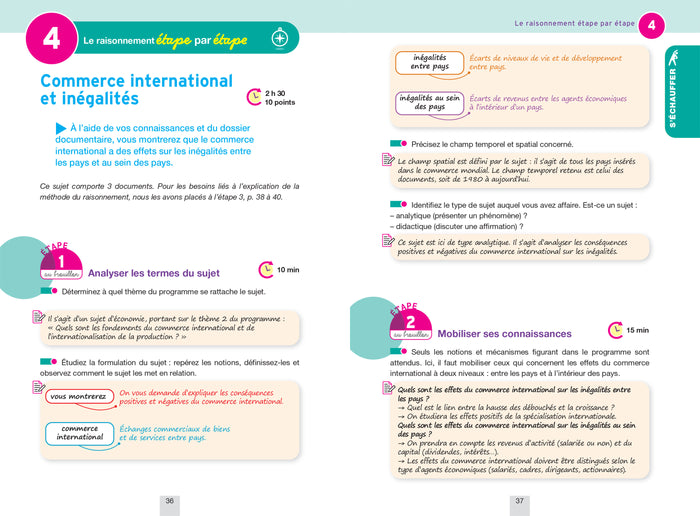 Annales du bac Annabac 2025 SES Tle générale (spécialité)