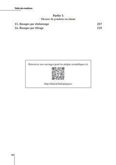 Chimie Exercices incontournables