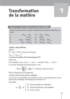 Chimie Exercices incontournables