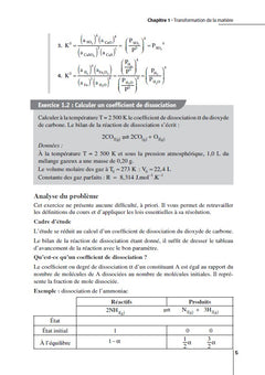 Chimie Exercices incontournables