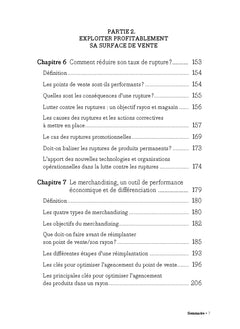 Gérer un rayon et un point de vente
