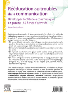 Rééducation des troubles de la communication