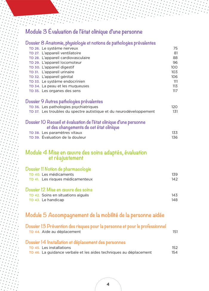 Cahier d'entraînement - Diplôme Aide-Soignant - DEAS