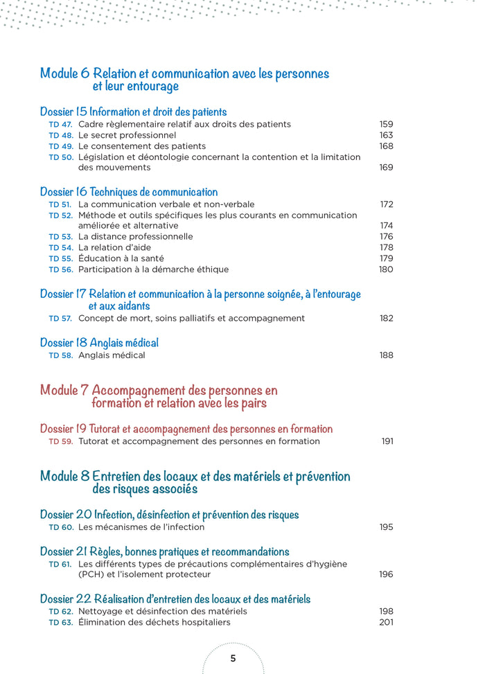 Cahier d'entraînement - Diplôme Aide-Soignant - DEAS