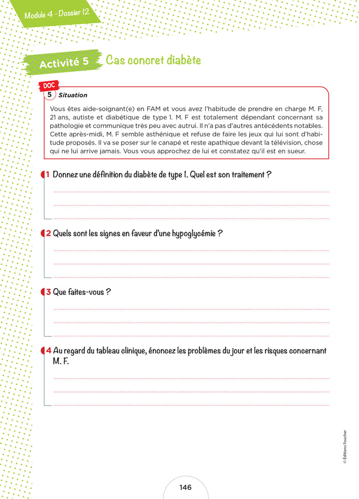 Cahier d'entraînement - Diplôme Aide-Soignant - DEAS