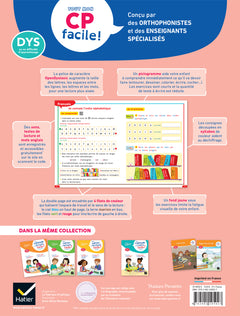 Mon CP facile ! Adapté aux enfants DYS ou en difficulté d'apprentissage - 6 ans