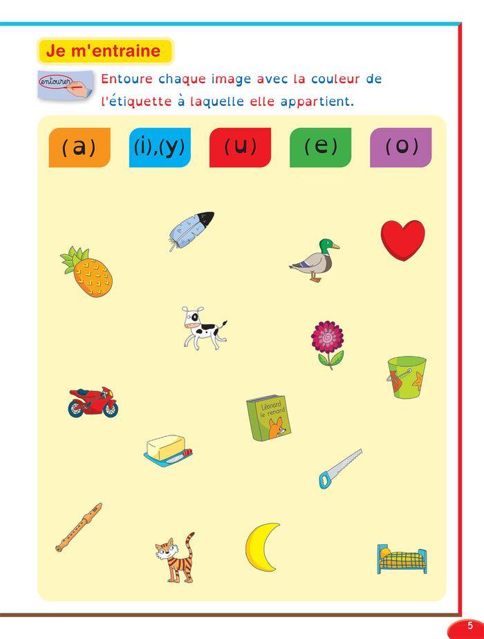 Mon cahier de français facile DYS ! CP - 6 ans