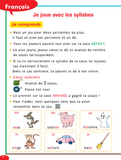 Mon cahier de français facile DYS ! CP - 6 ans