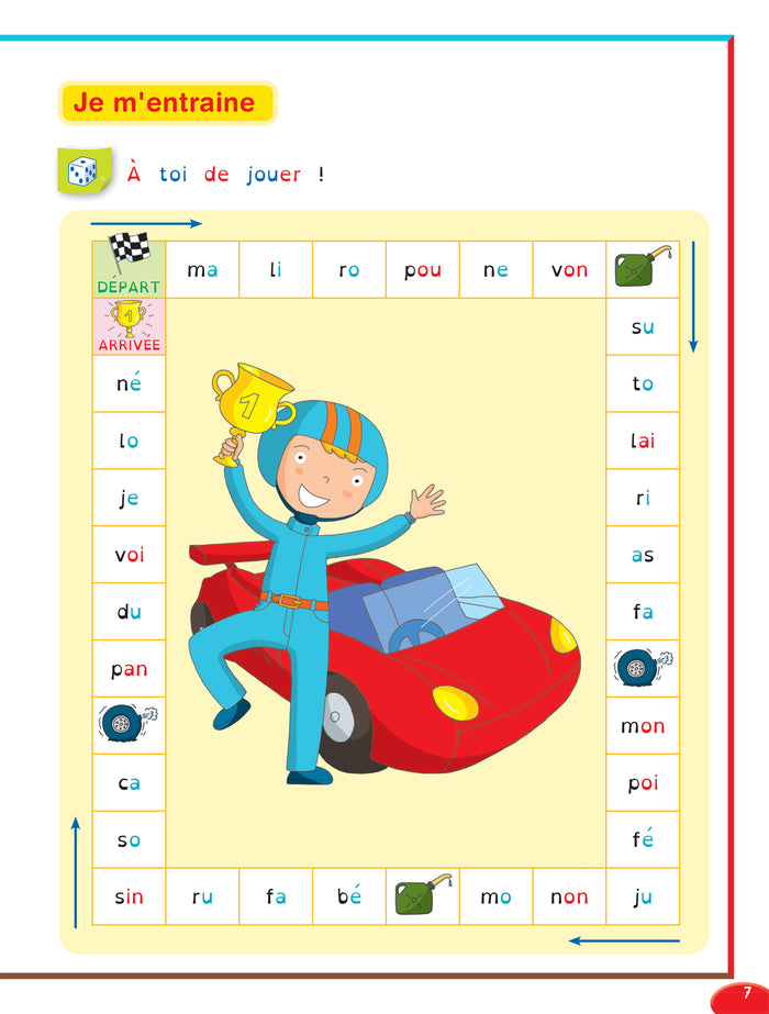 Mon cahier de français facile DYS ! CP - 6 ans