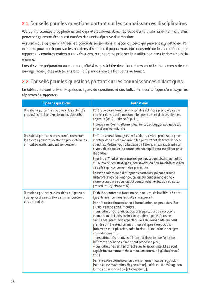 Mathématiques - CRPE 2025 - Epreuve orale d'admission