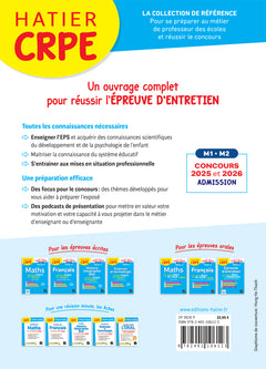 Epreuve d'entretien - CRPE 2025 - Epreuve orale d'admission