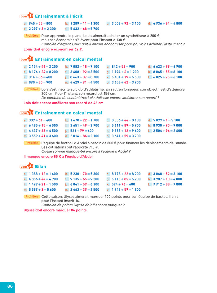 En route pour le calcul mental ! CM - Ed. 2024 - Fichier enseignant