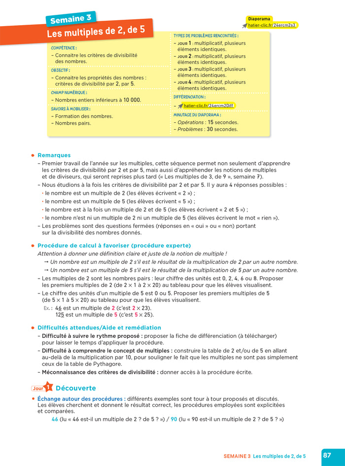 En route pour le calcul mental ! CM - Ed. 2024 - Fichier enseignant