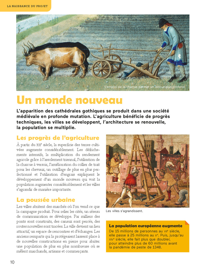 Cathédrales - Chantiers au Moyen Âge