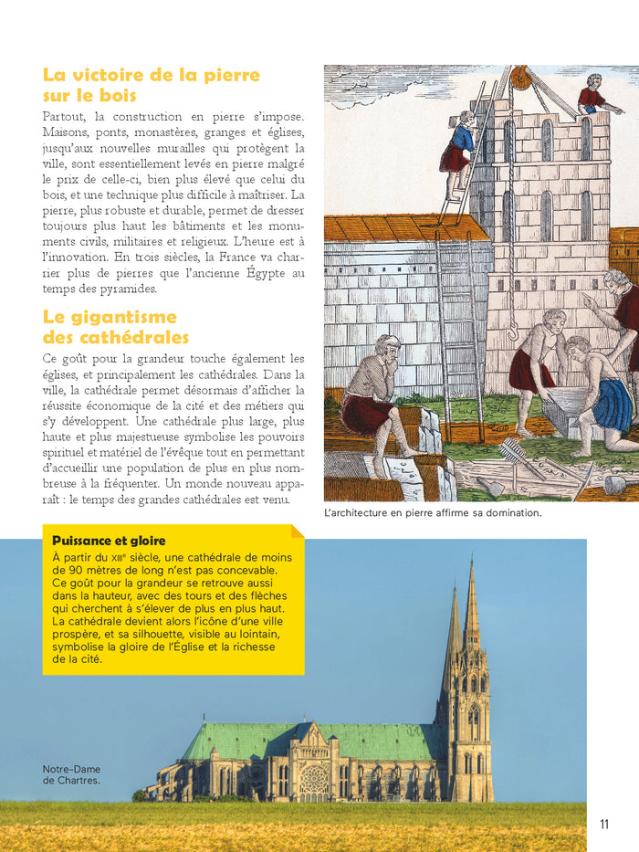 Cathédrales - Chantiers au Moyen Âge