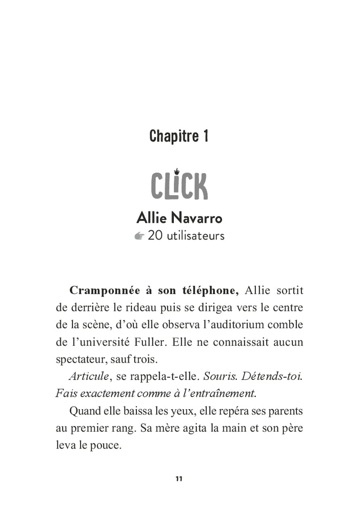Click - Tome 1: L'appli des amis