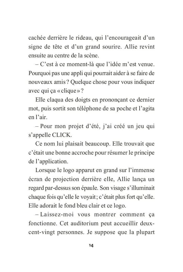 Click - Tome 1: L'appli des amis