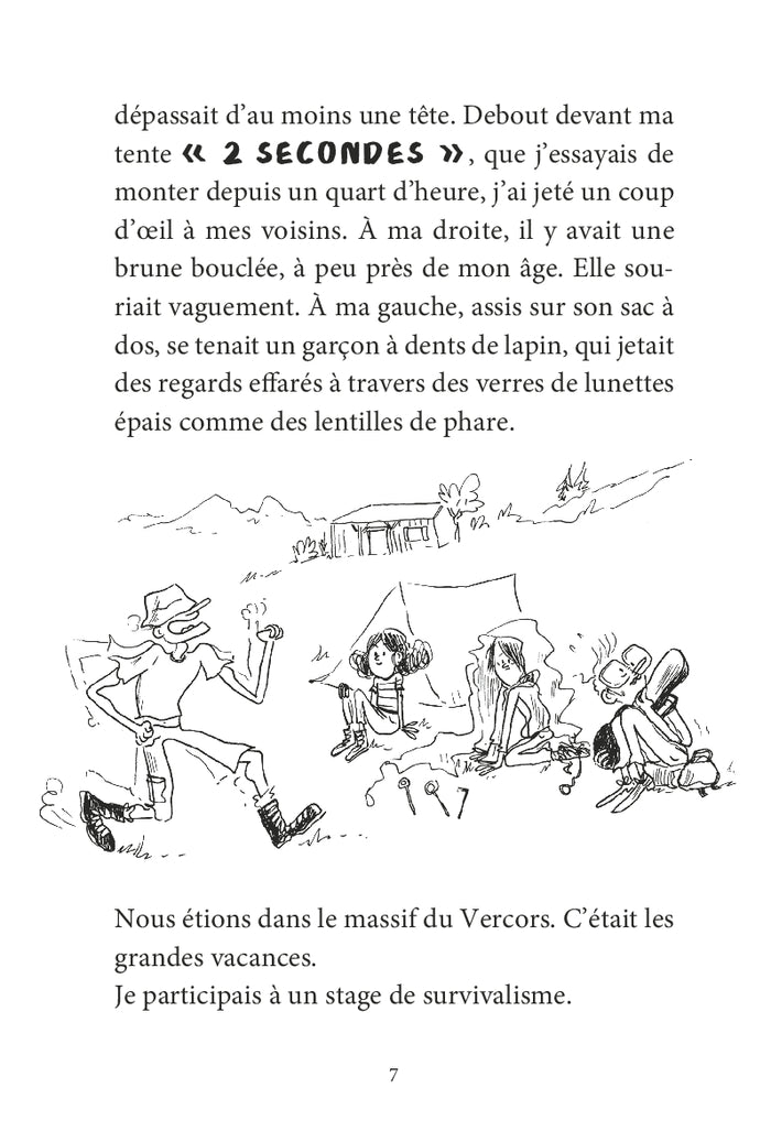 Mon carnet de survie en colo de l'extrême