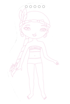 Minimiki - Carnet créatif - Aponi en Amérique