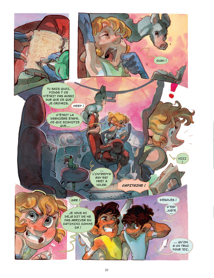 Le vaisseau d'Amélia - Les Ailes mécaniques